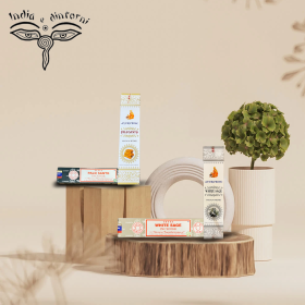 Set alvia Bianca e palo Santo Satya+Ayurvedic